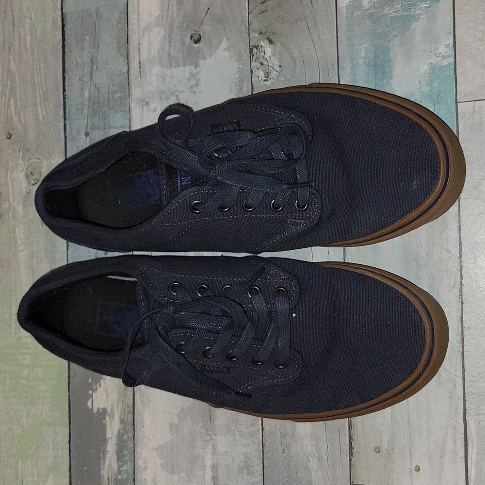 Men's Navy Vans Sneakers sz 11